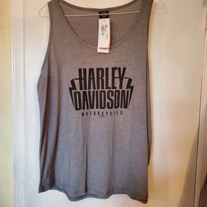 Harley-Davidson NWT 3x Las Vegas gray tank top